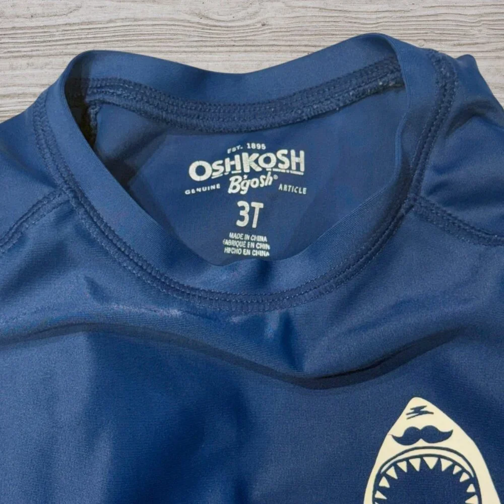 Oshkosh B'gosh Kids Toddler Blue Long Sleeve Shark 